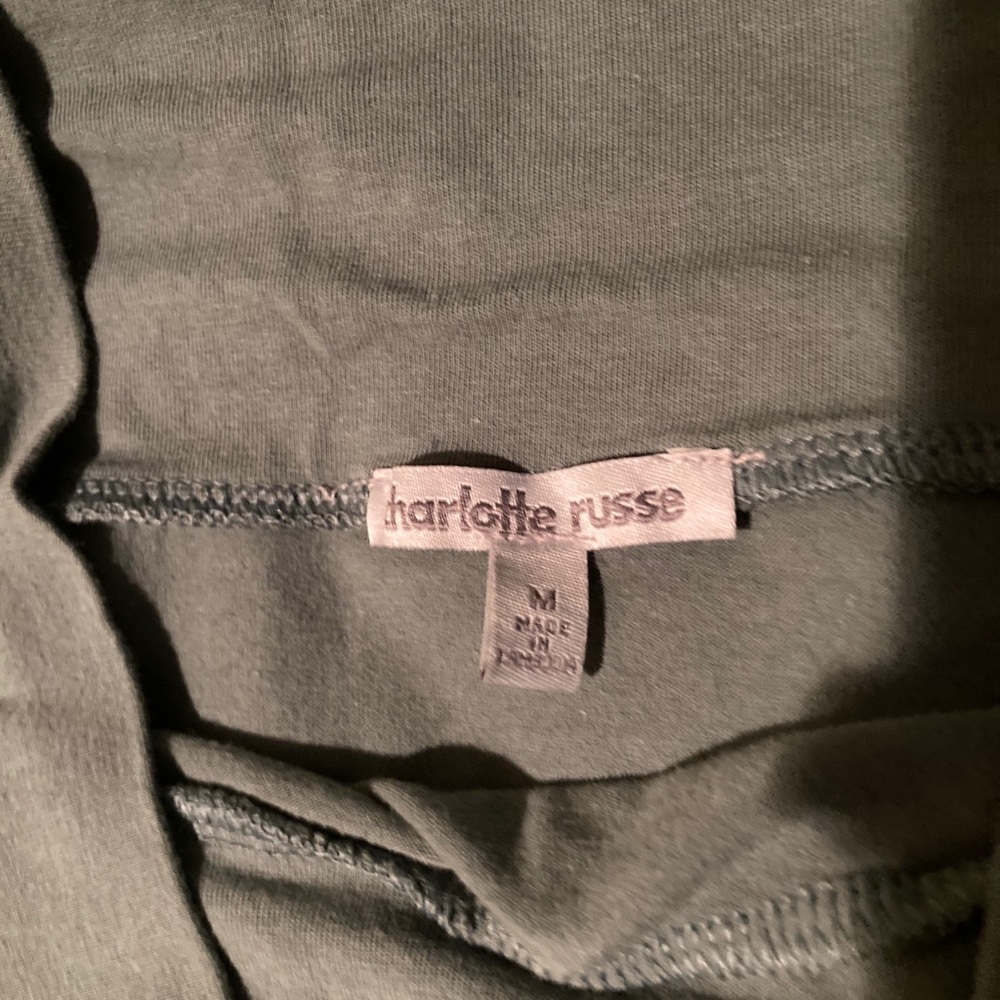 Charlotte Russe Green Skirt